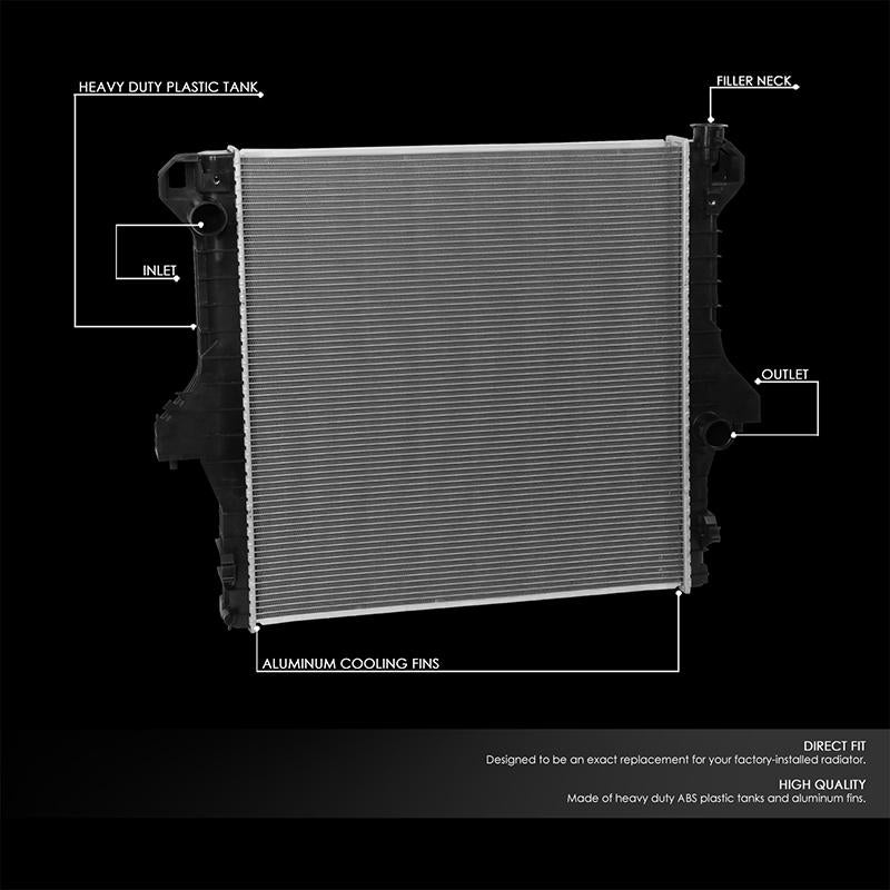 CAAP, 03-09 Dodge Ram 2500 3500 4500 5500 5.9L 6.7L Diesel AT Radiateur aluminium - 13094