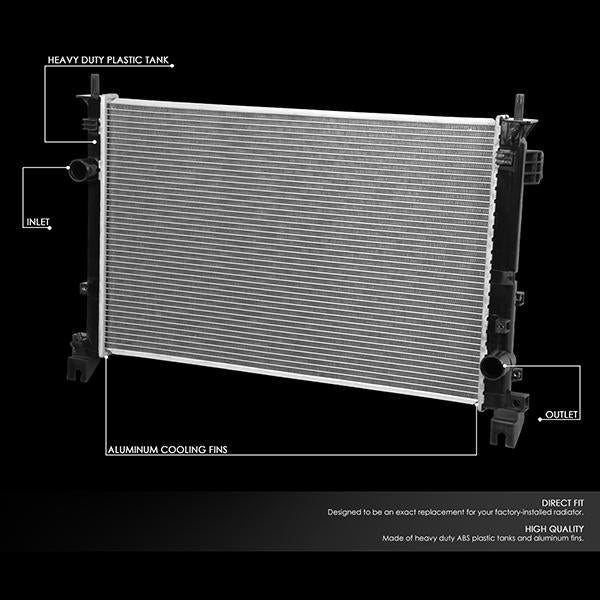 CAAP, 07-08 Chrysler Pacifica 4.0L AT Radiateur aluminium - 13025