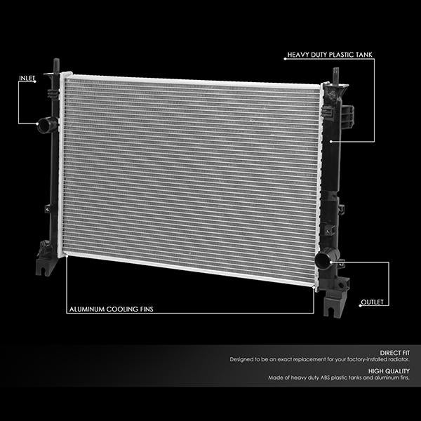 CAAP, 07-08 Chrysler Pacifica AT Radiateur de refroidissement en aluminium - 13178