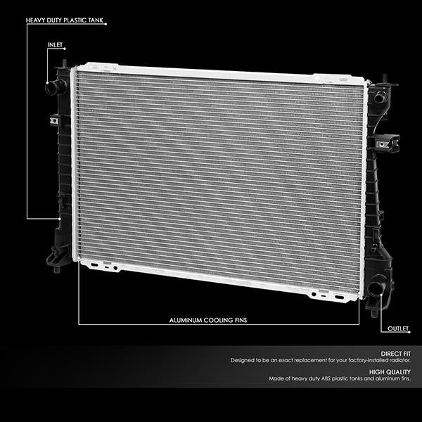 CAAP, 08-12 Ford Escape Mazda Tribute 2.3L 2.5L AT Radiateur aluminium - 13040