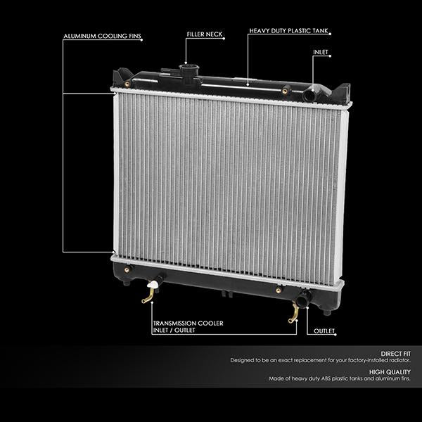 CAAP, 89-91 Chevy GMC Tracker 89-95 Suzuki Sidekick AT/MT Radiateur aluminium - 1118