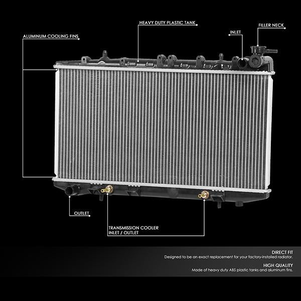 CAAP, 91-99 Nissan Sentra AT/MT Radiateur aluminium - 1178