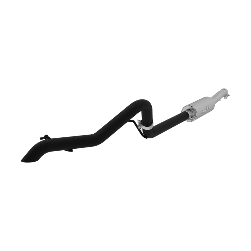 MBRP, Echappement MBRP 12 Jeep Wrangler/Rubicon 3.6L V6 Cat Back Single Rear Exit Off-Road Black