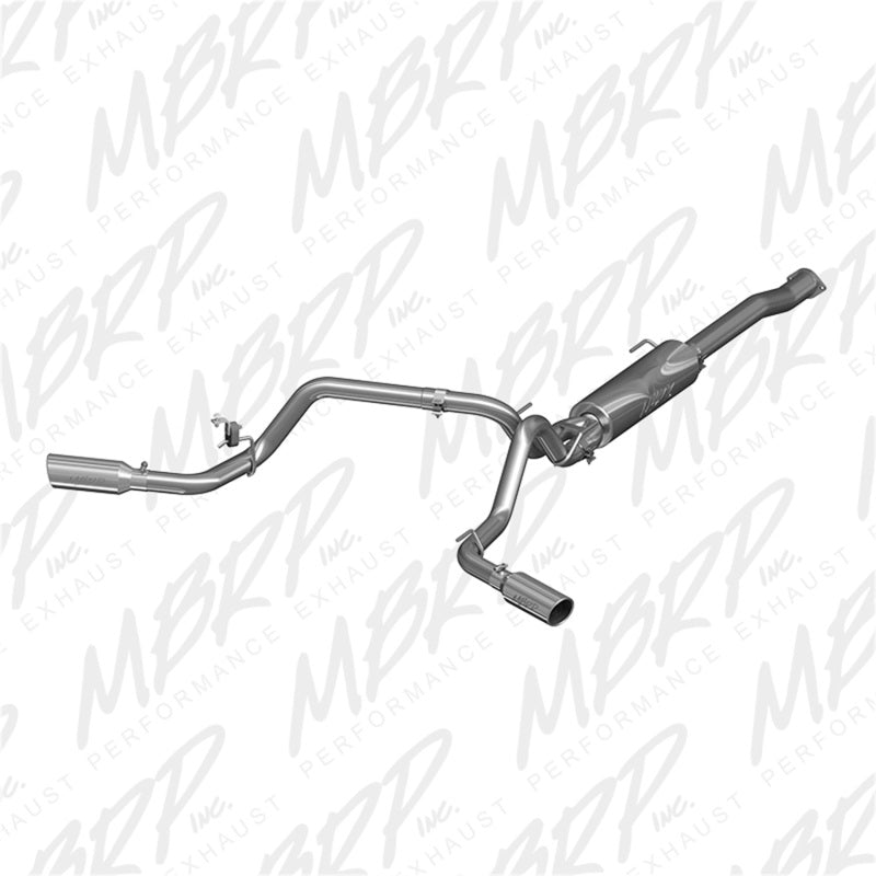 MBRP, Echappement MBRP 2016 Toyota Tacoma 3.5L EC/CC Cat Back Dual Split Exit T409