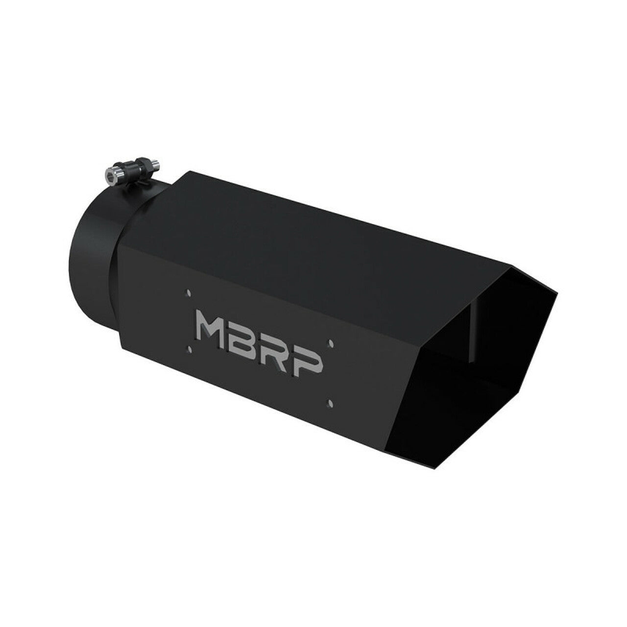 MBRP, Embout MBRP, 6" Hex Tip 5" ID inlet 16" length, MBRP Logo, Black Coated