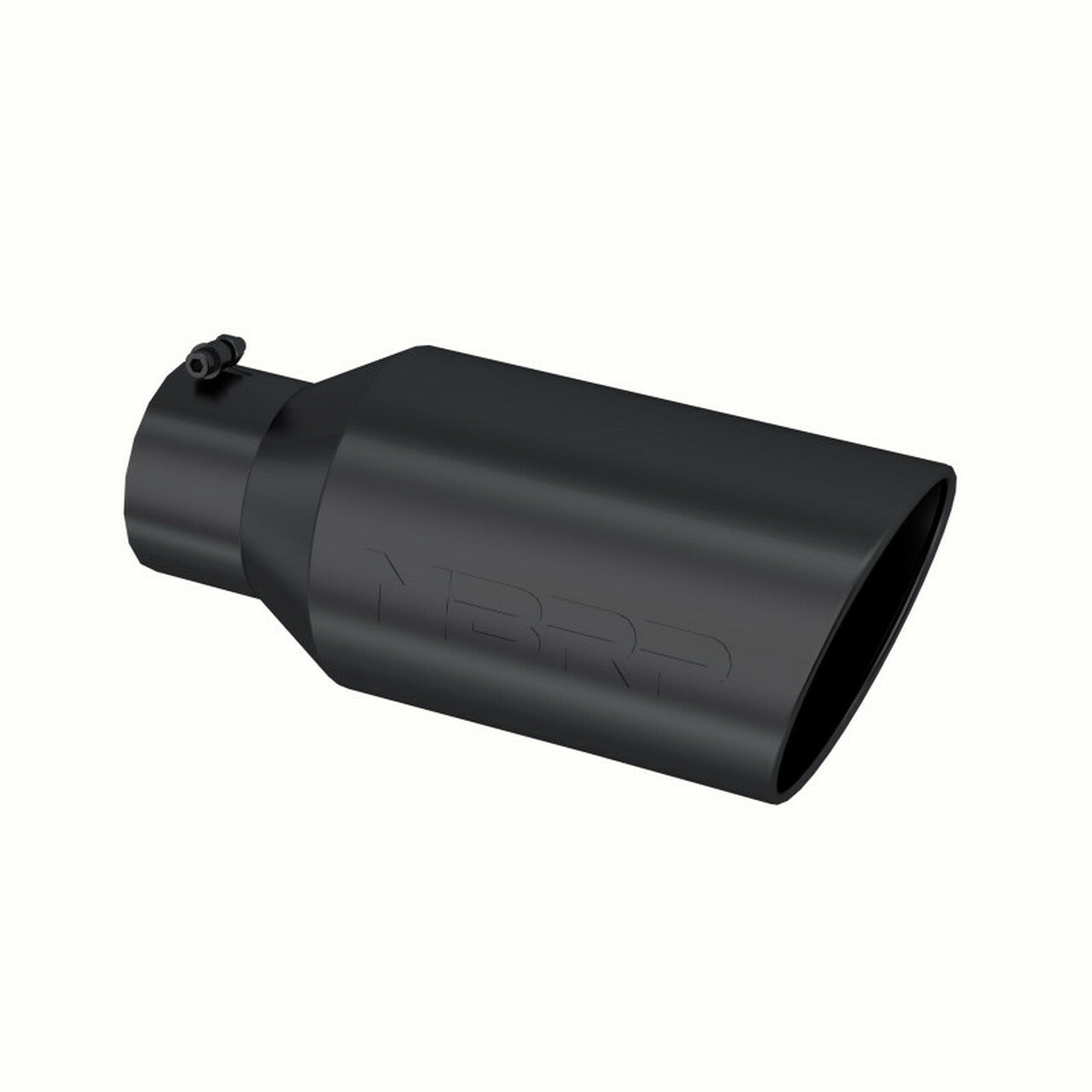 MBRP, Embout MBRP, 8" O.D. Rolled End, 5" inlet 18" in length, Black Coated