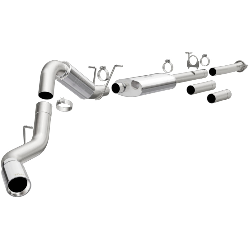 Magnaflow, MagnaFlow Cat-Back Exhaust 2015 Chevy Silverado 2500HD 6.0L P/S Rear Exit 5in