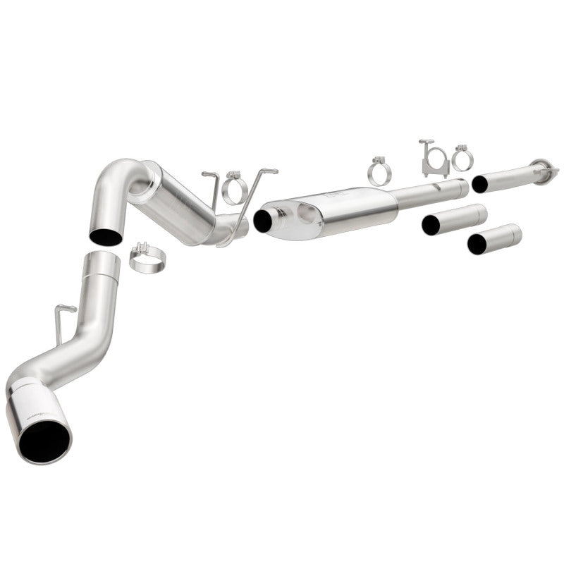 Magnaflow, MagnaFlow Cat-Back Exhaust 2015 Chevy Silverado 2500HD 6.0L P/S Rear Exit 5in